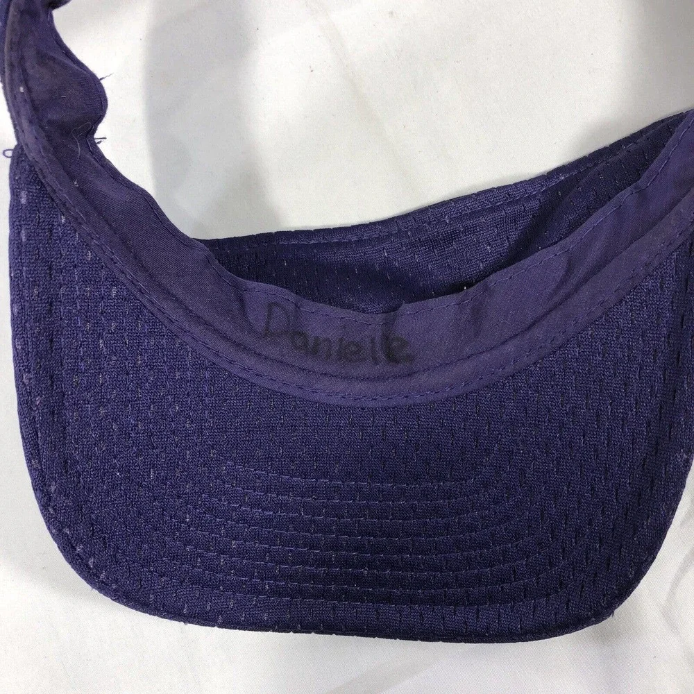 HORNET BASEBALL VISOR OUTDOOR CAP HAT PURPLE ONE SIZE FITS MOST ADJUSTABLE OSFM